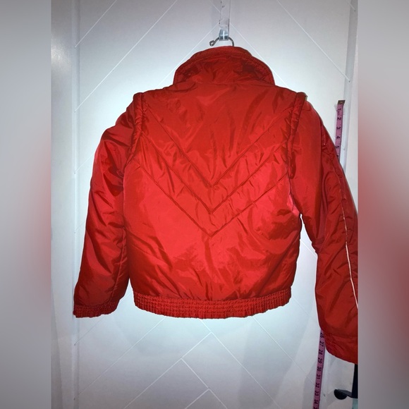 1970’s Vintage Johnny Colorado Red Ski Jacket Vest/Coat Size M - Picture 13 of 16
